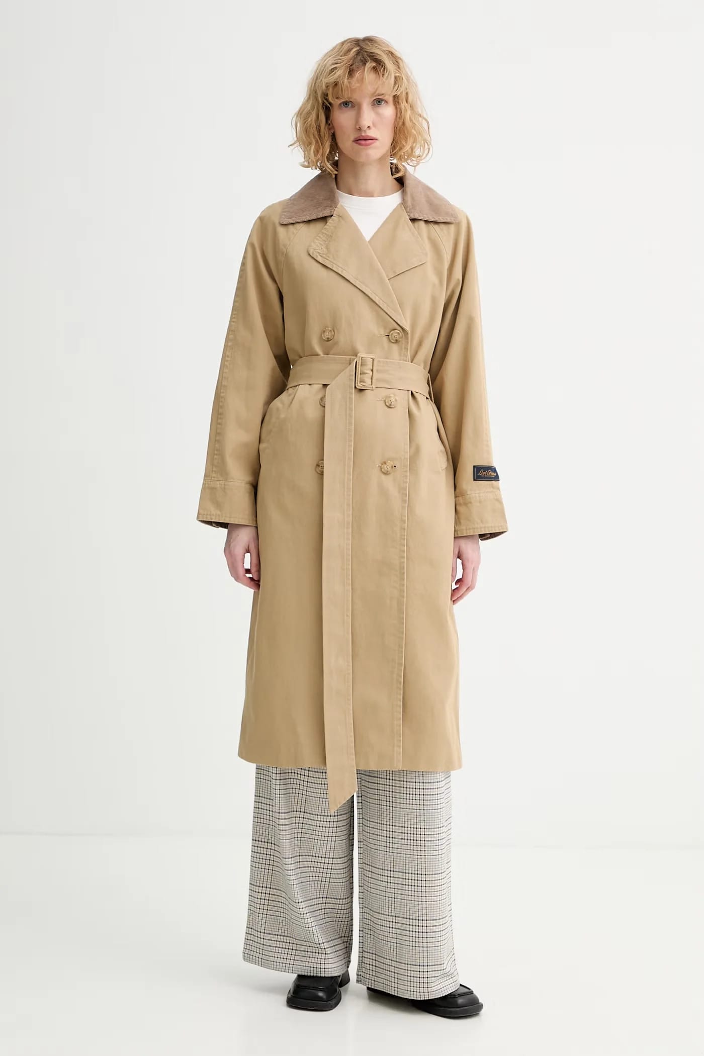 Тренч BREE CLASSIC LONG TRENCH из хлопка