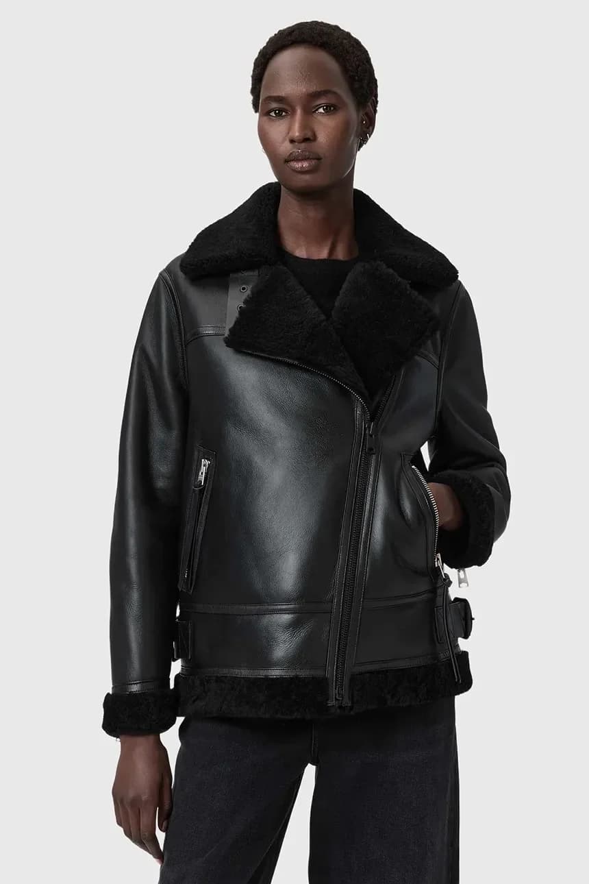 СОЛА кожаная куртка