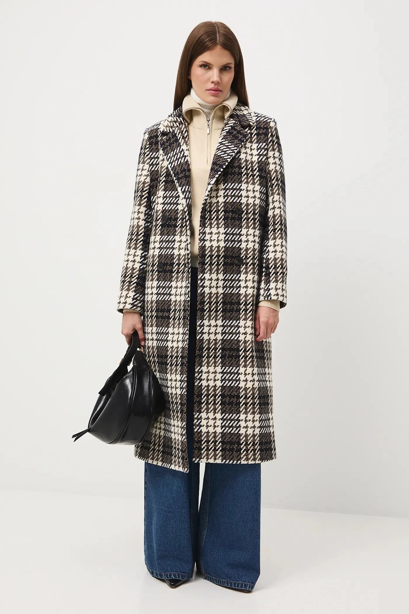 Пальто с добавлением шерсти