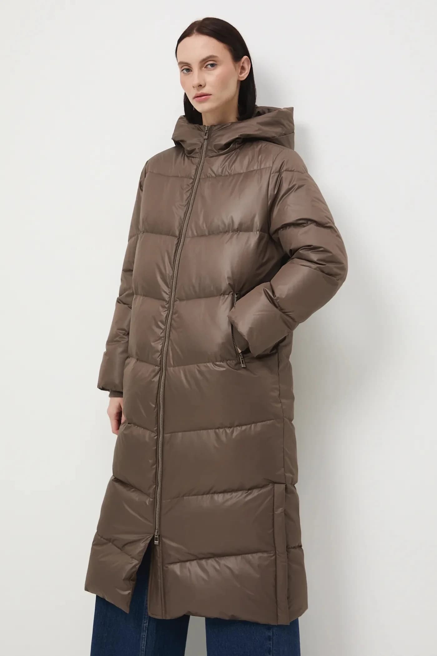 Пуховое пальто