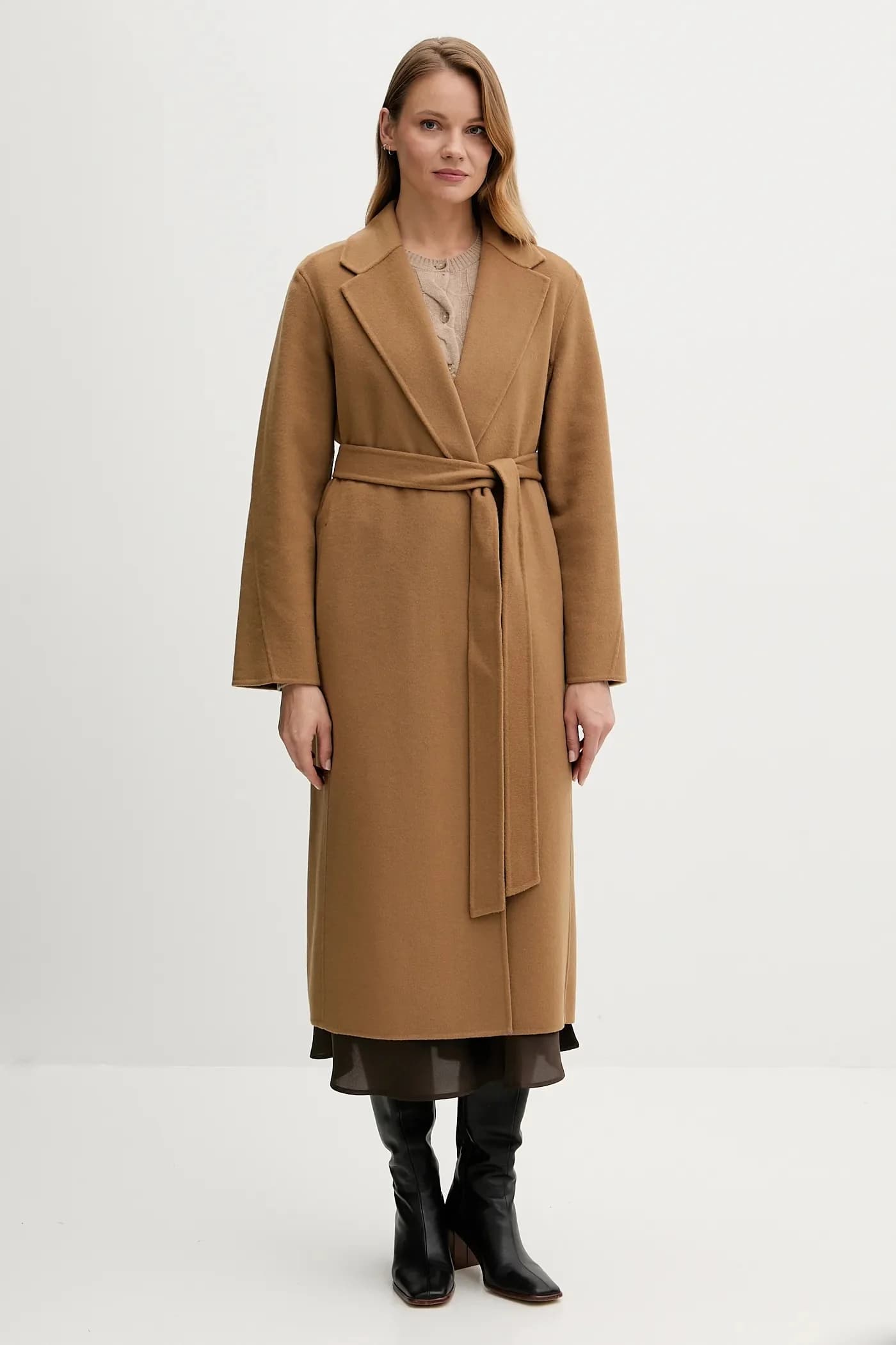 Шерстяное пальто