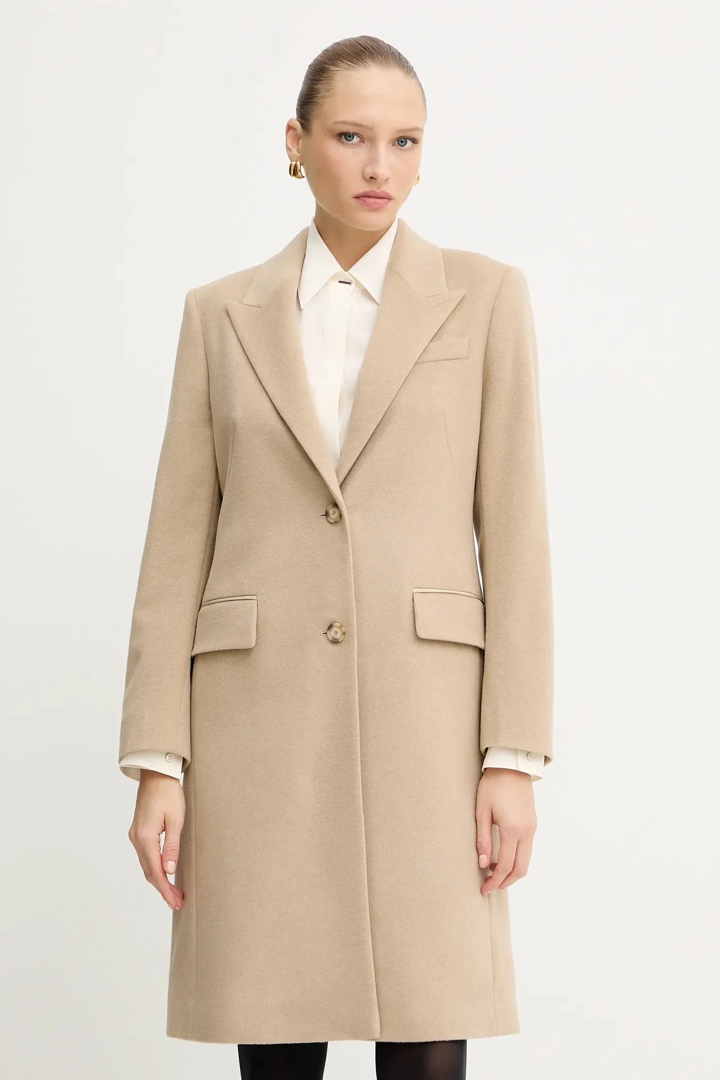 Шерстяное пальто Classin