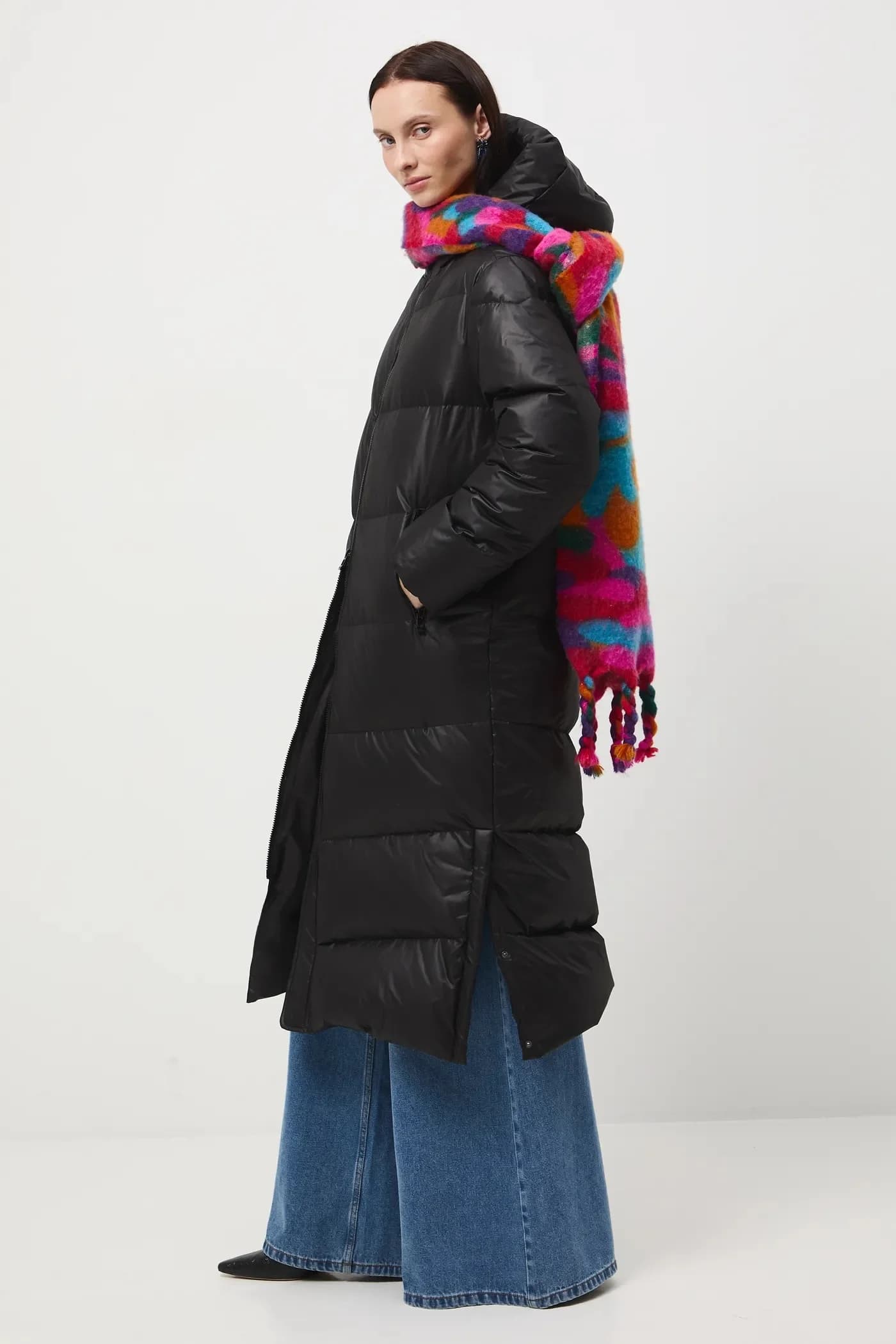 Пуховое пальто