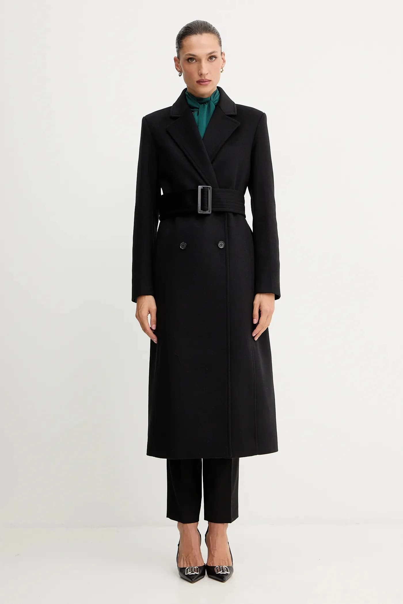 Пальто с добавлением шерсти