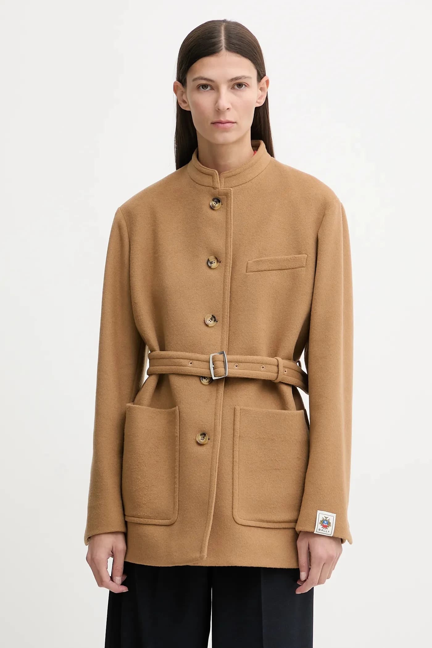 Пальто с добавлением шерсти