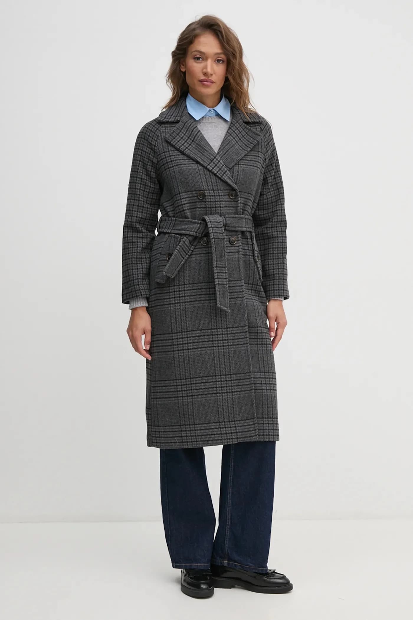 Пальто из смесовой шерсти