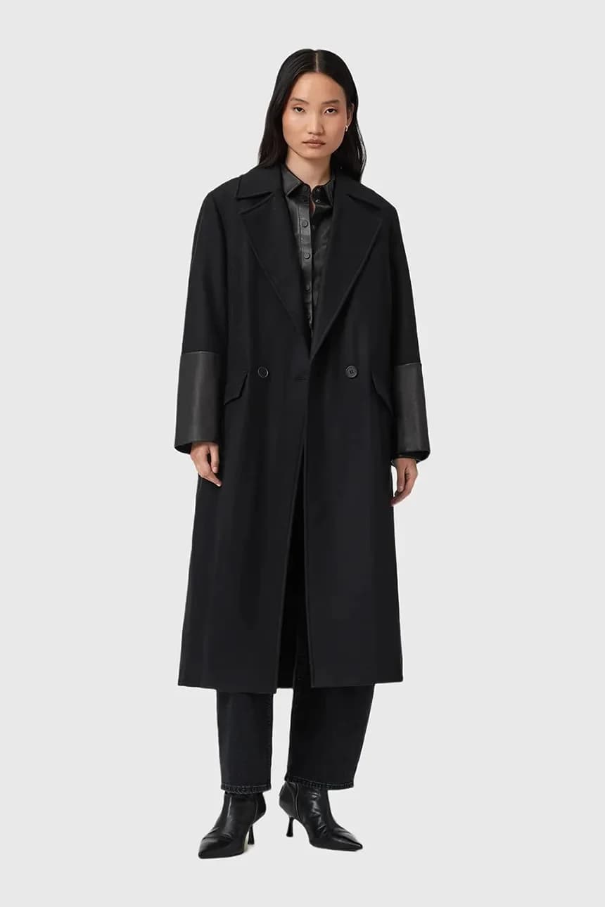 Пальто из шерсти SELLMA