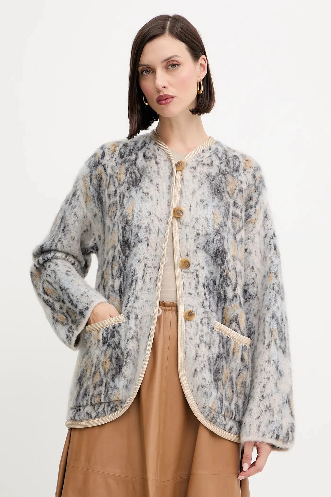 Шерстяное пальто