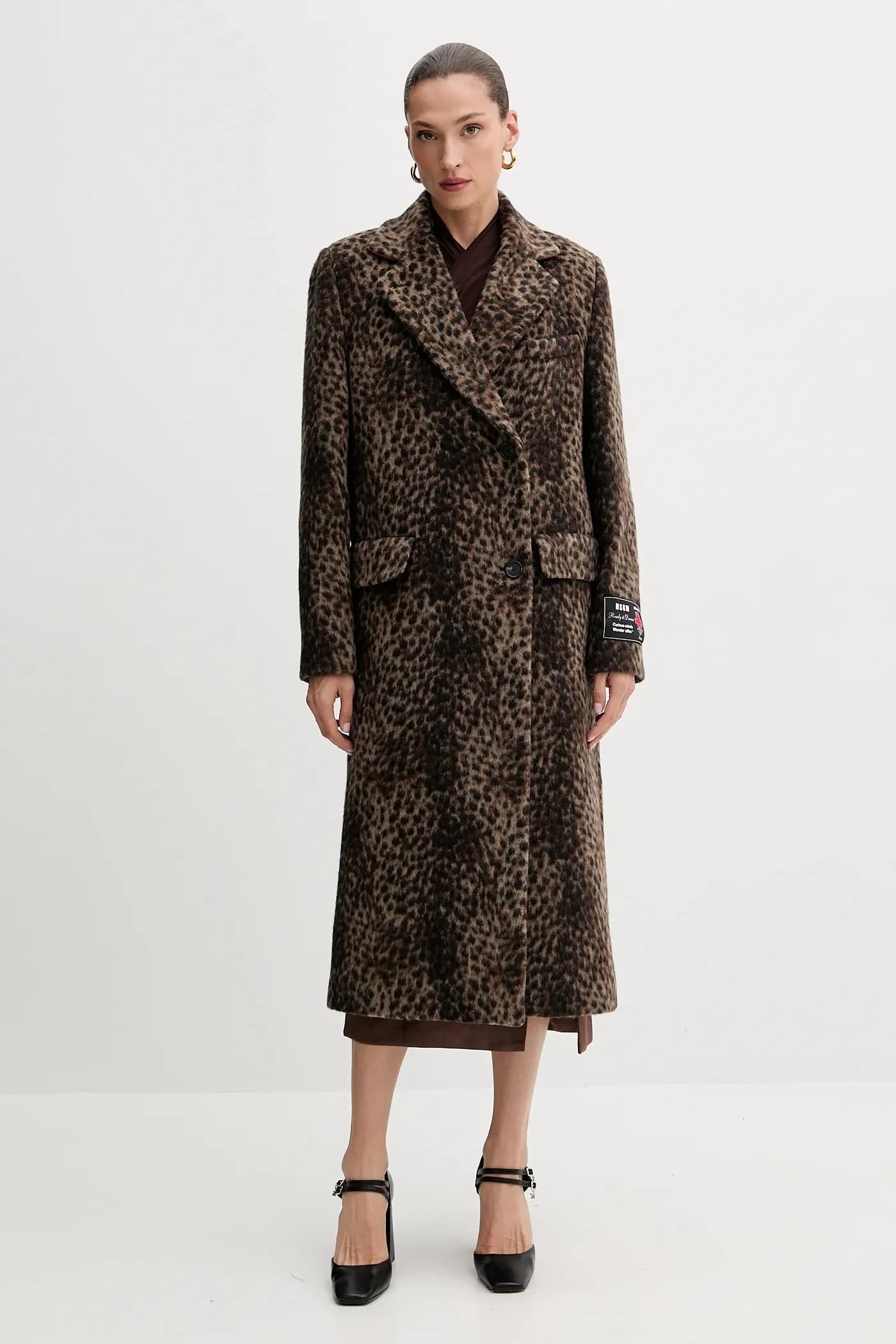 Шерстяное пальто