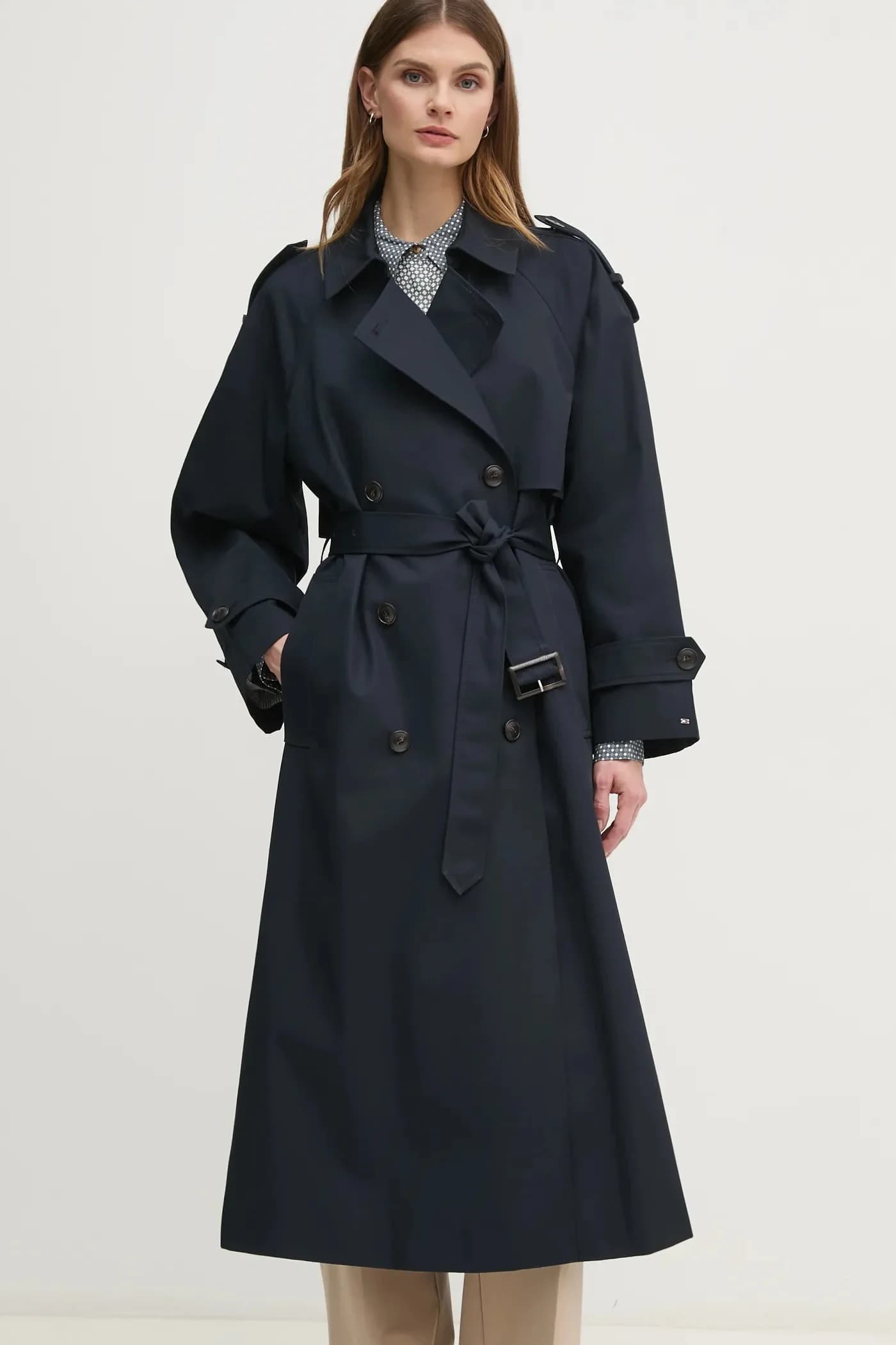 Тренч из хлопка