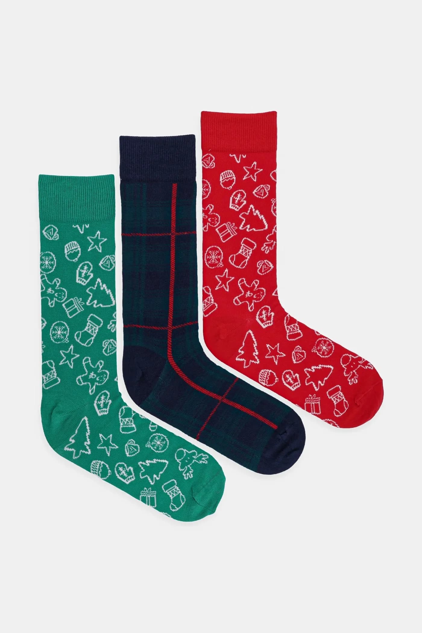 Носки в подарочной упаковке, 3 шт.