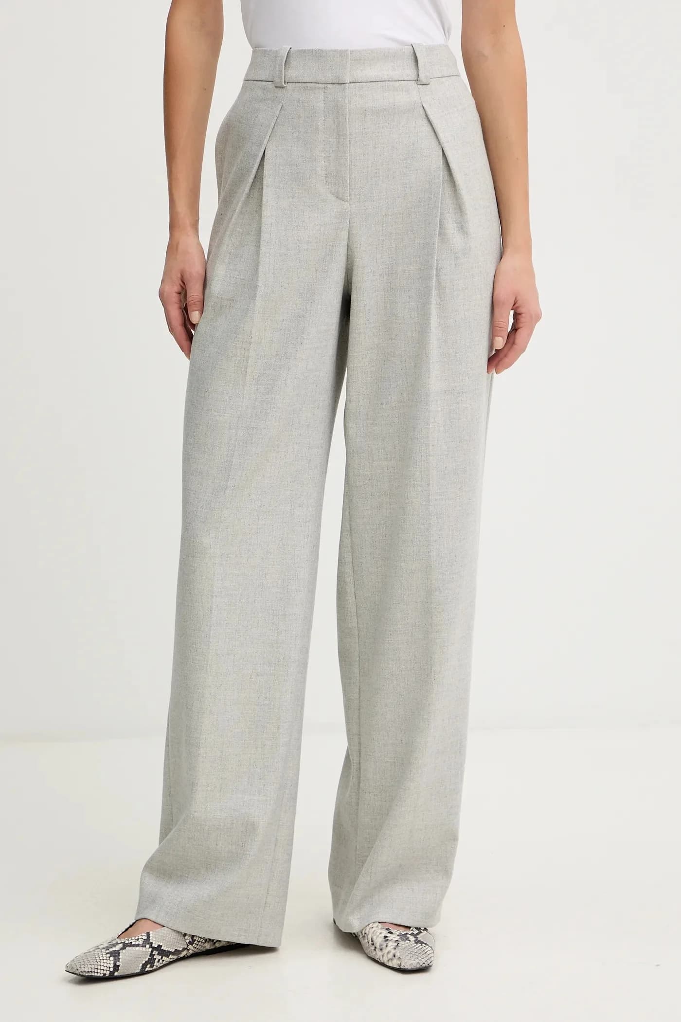 Брюки из шерсти C_Taflong