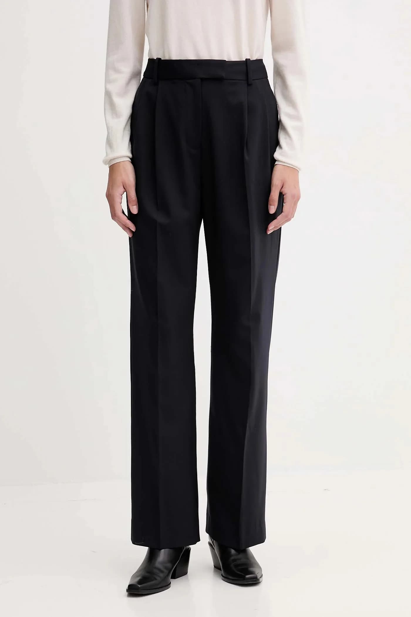 Брюки с шерстью