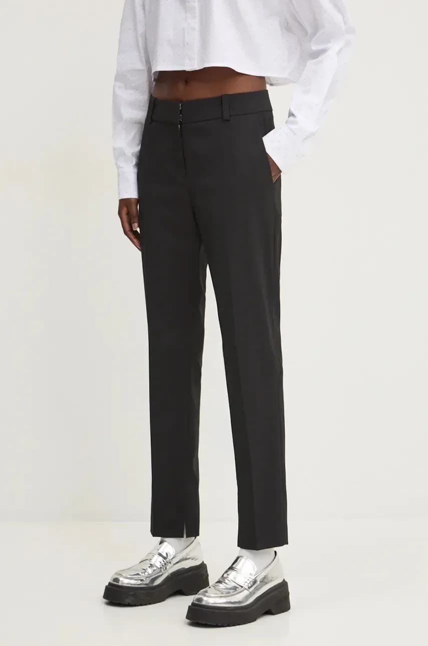 Брюки из смесовой шерсти