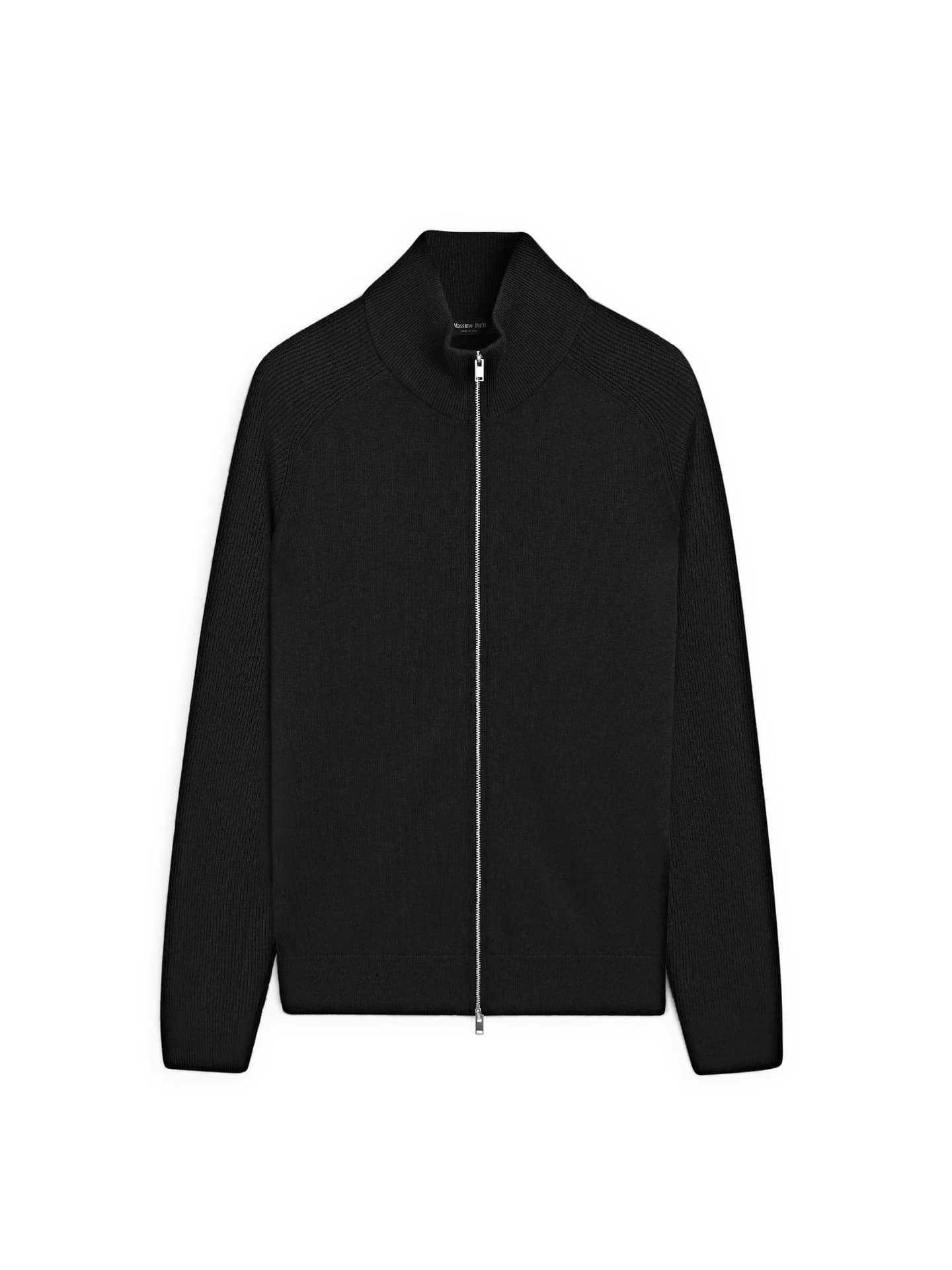 Вязаный кардиган из смесового хлопка с рукавами реглан.