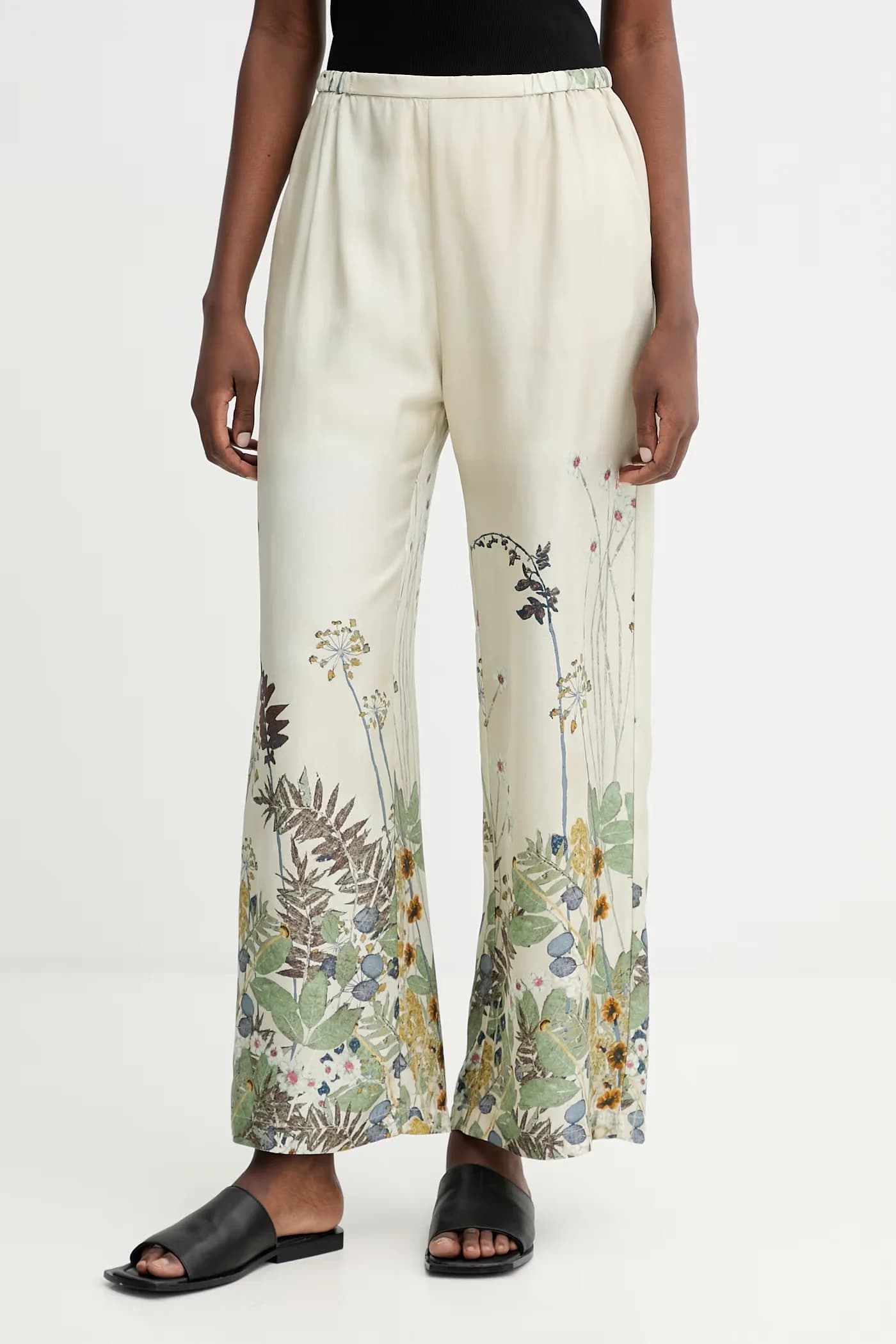 FABERT шелковые брюки