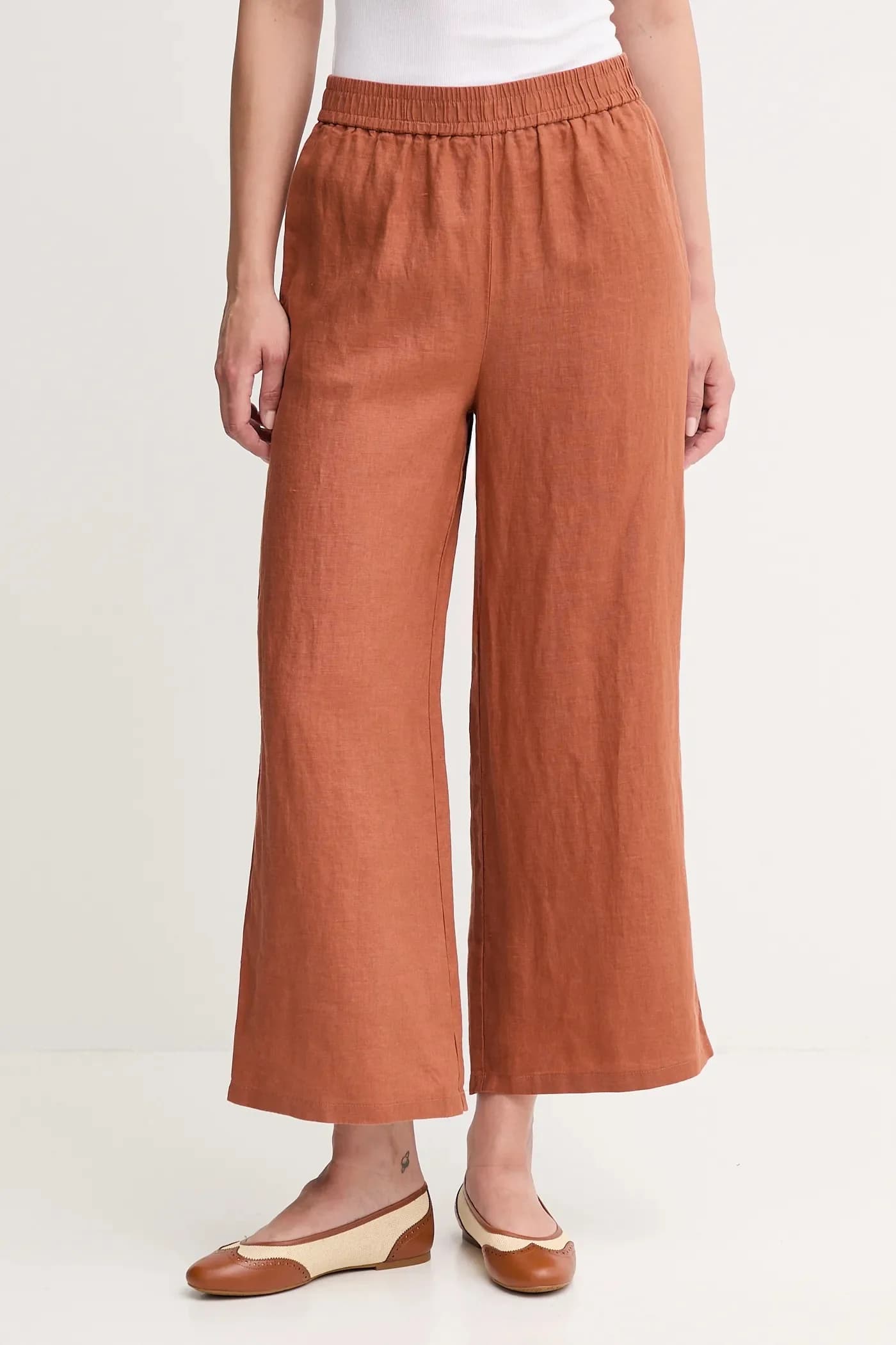 Льняные брюки