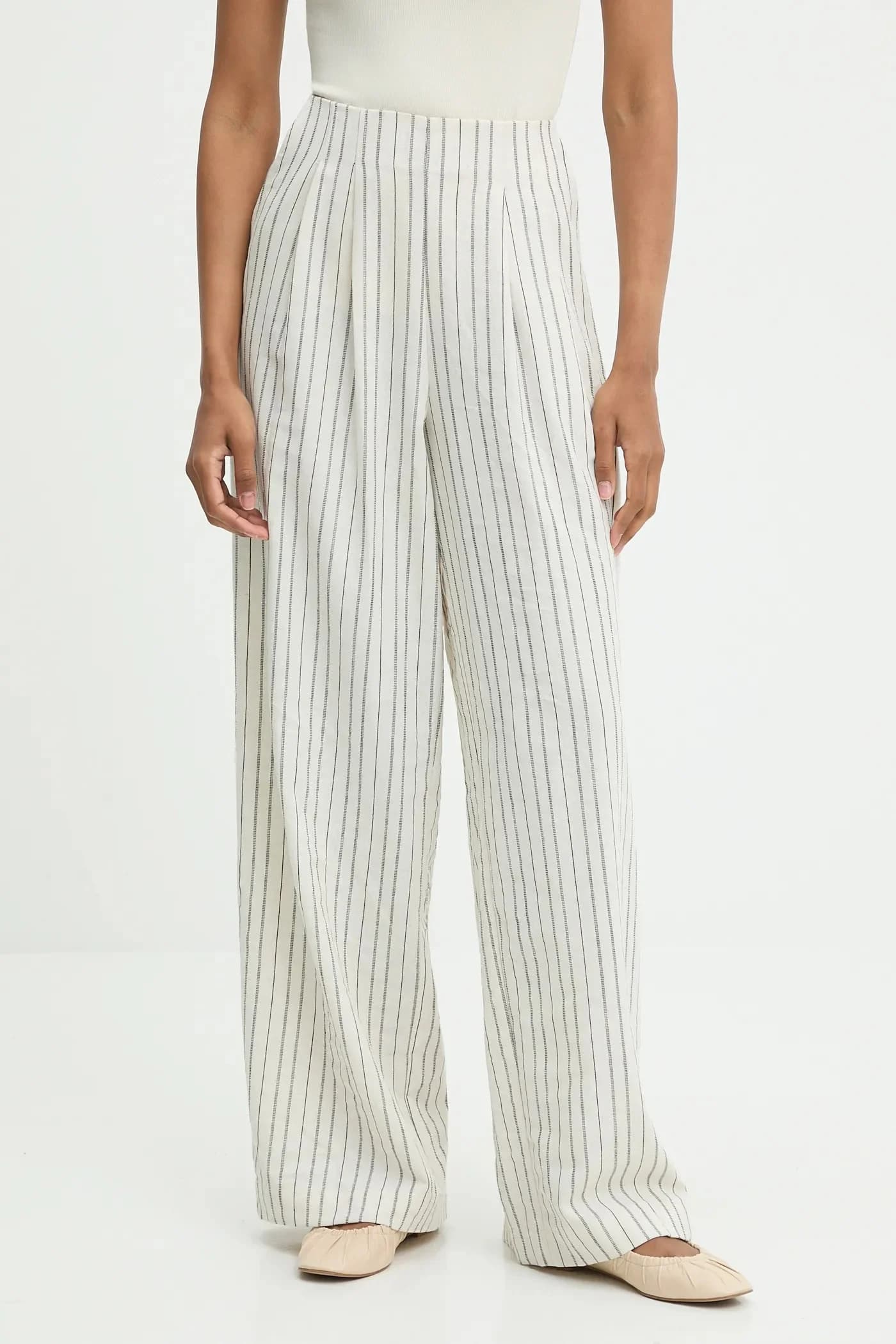 Льняные брюки