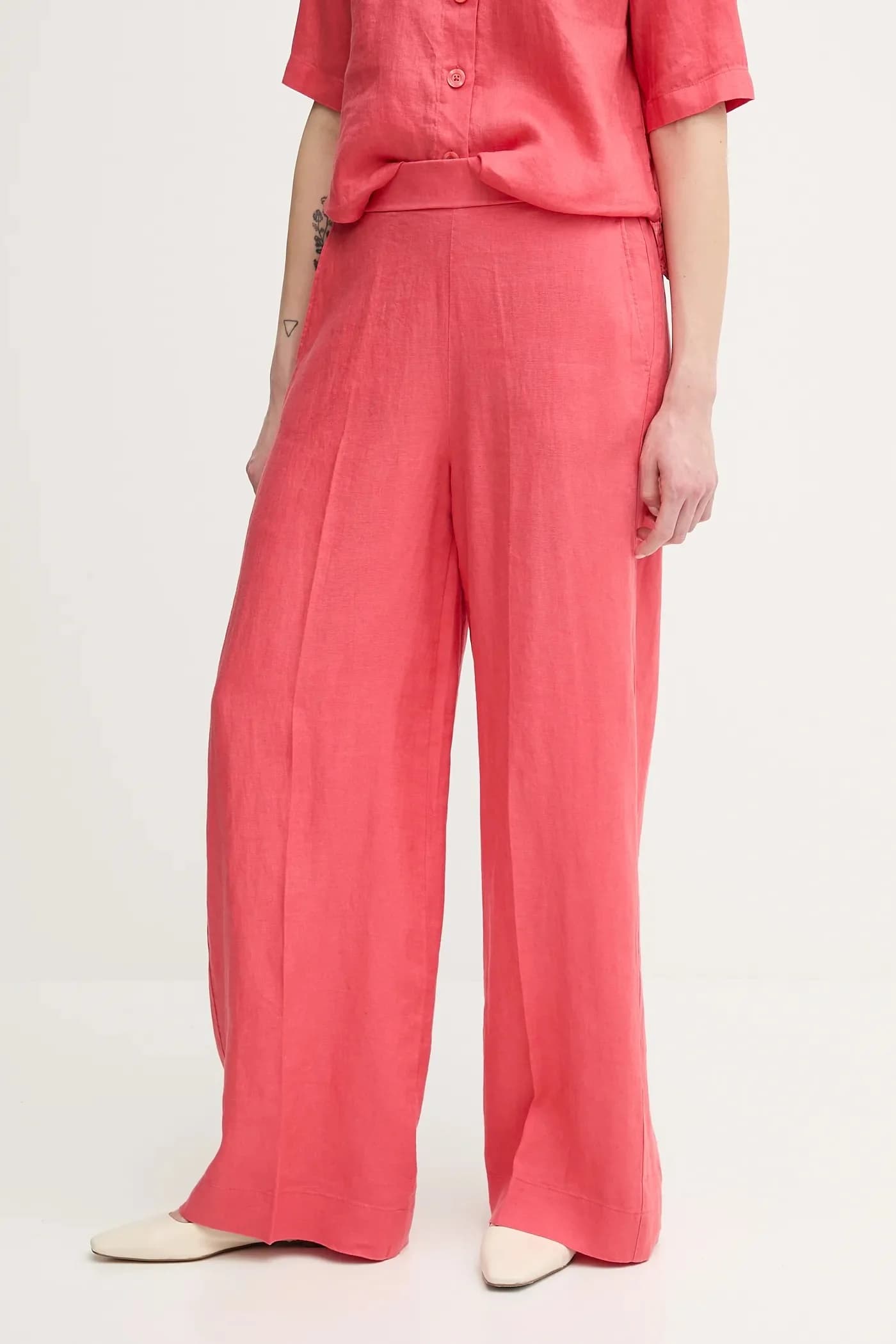 Льняные брюки