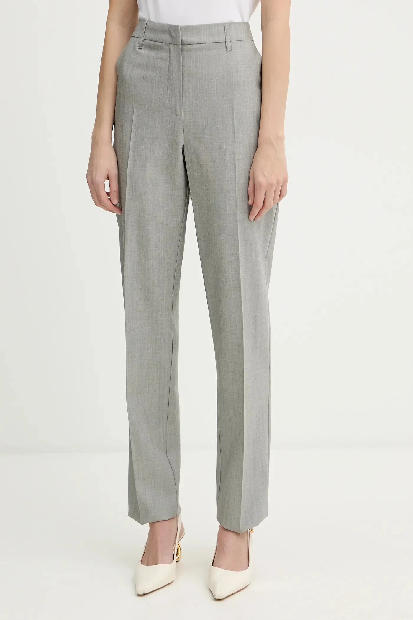 Брюки из шерсти GOLFO