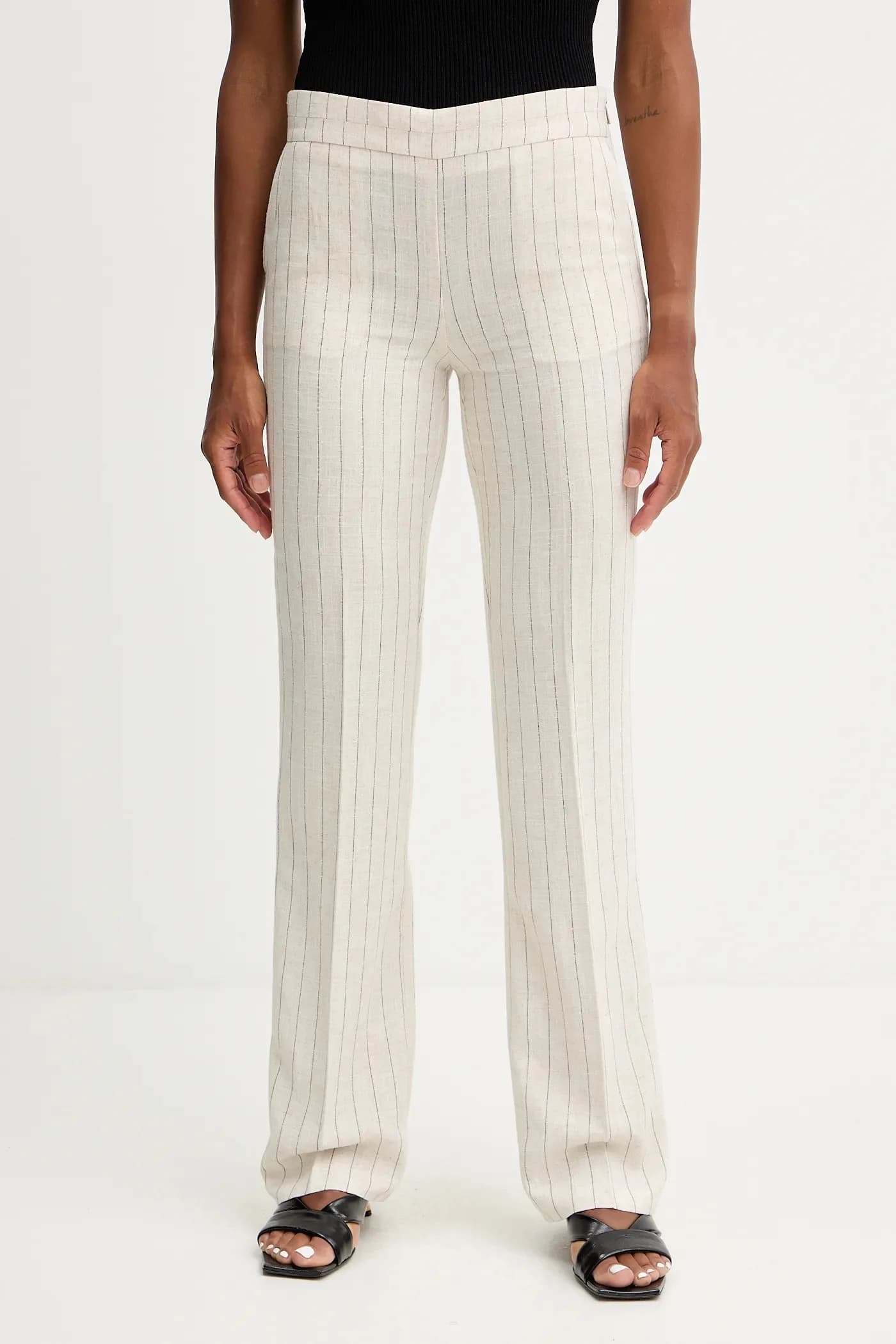 Льняные брюки