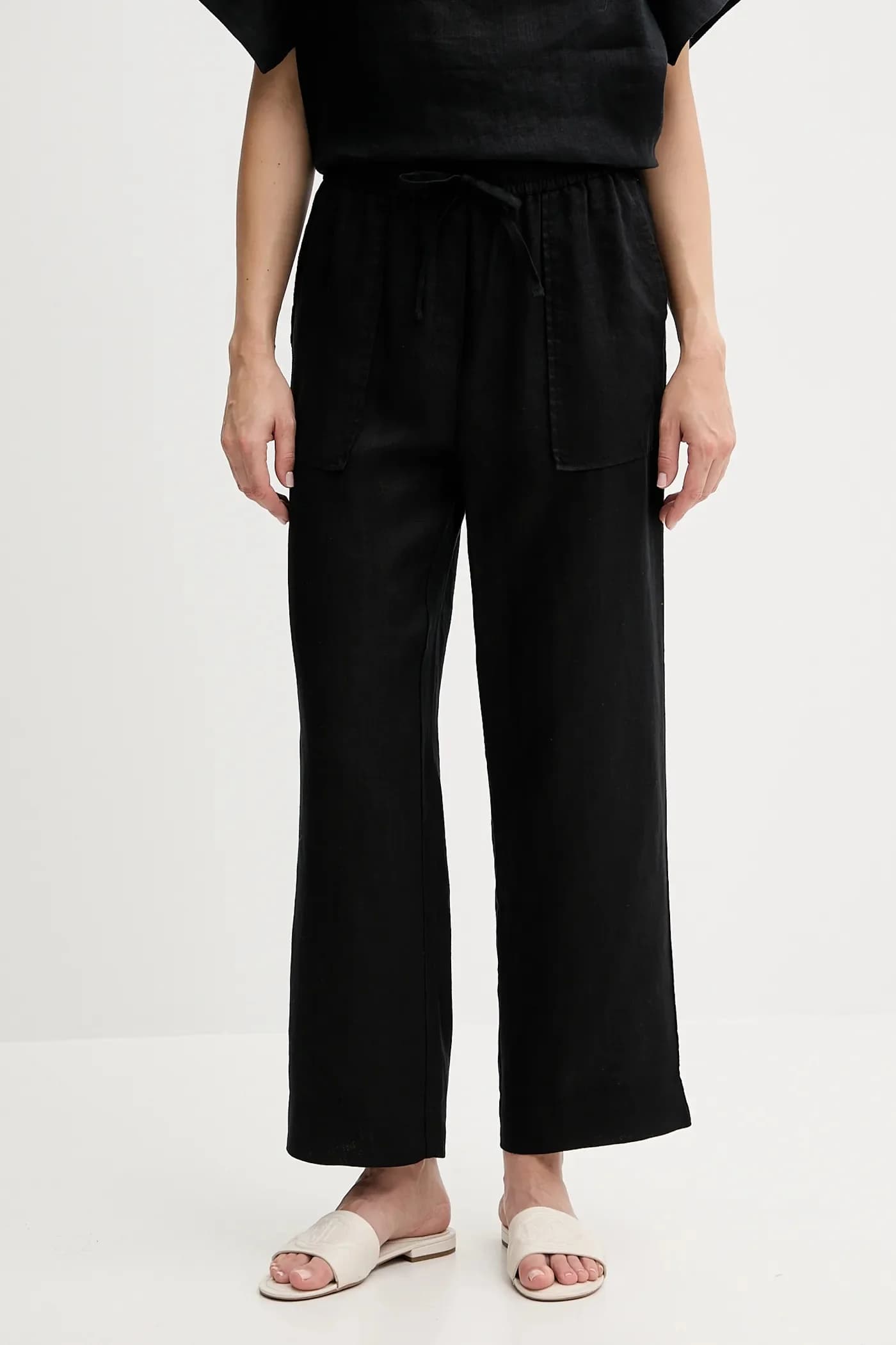 Льняные брюки