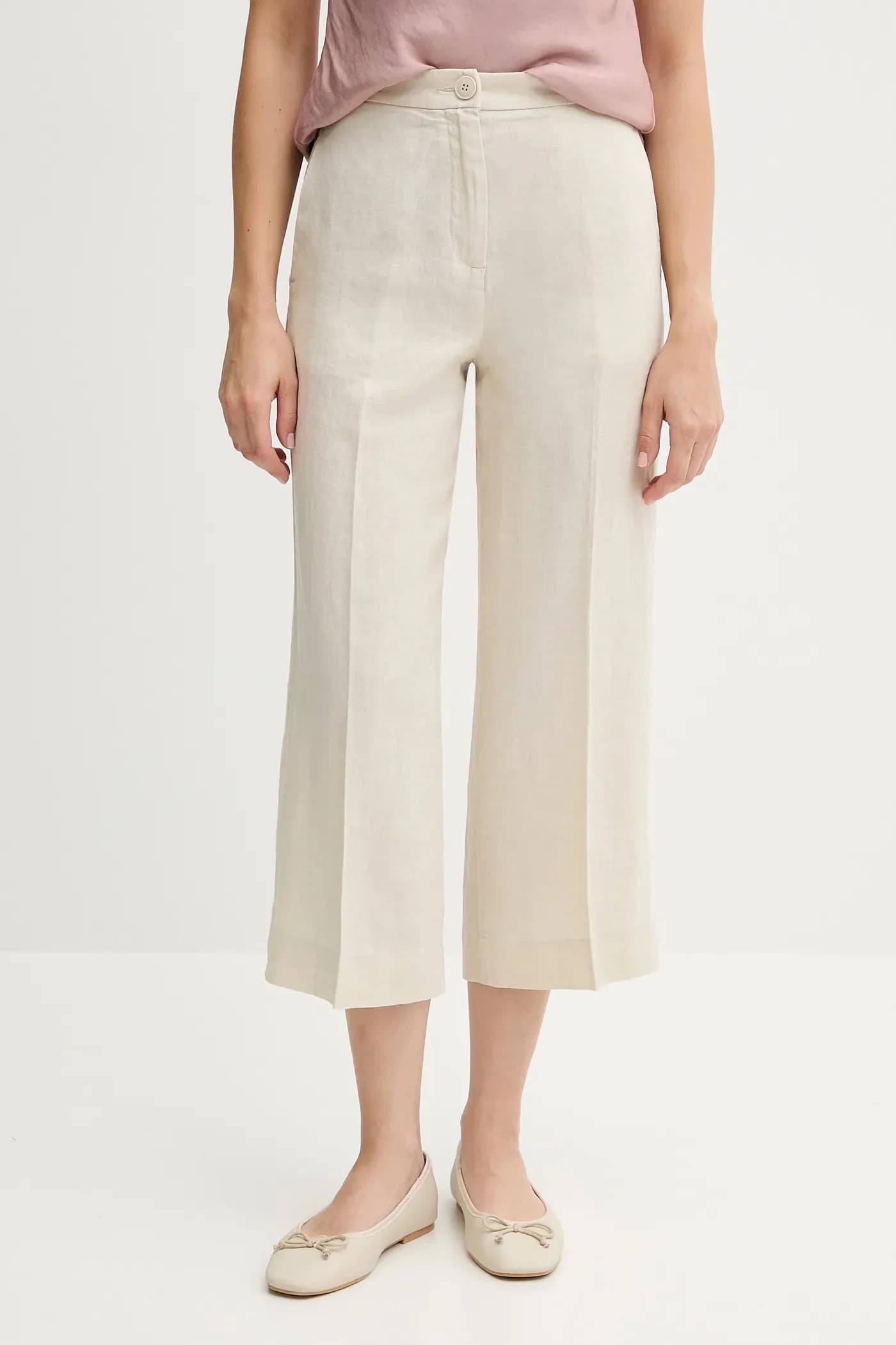 Льняные брюки