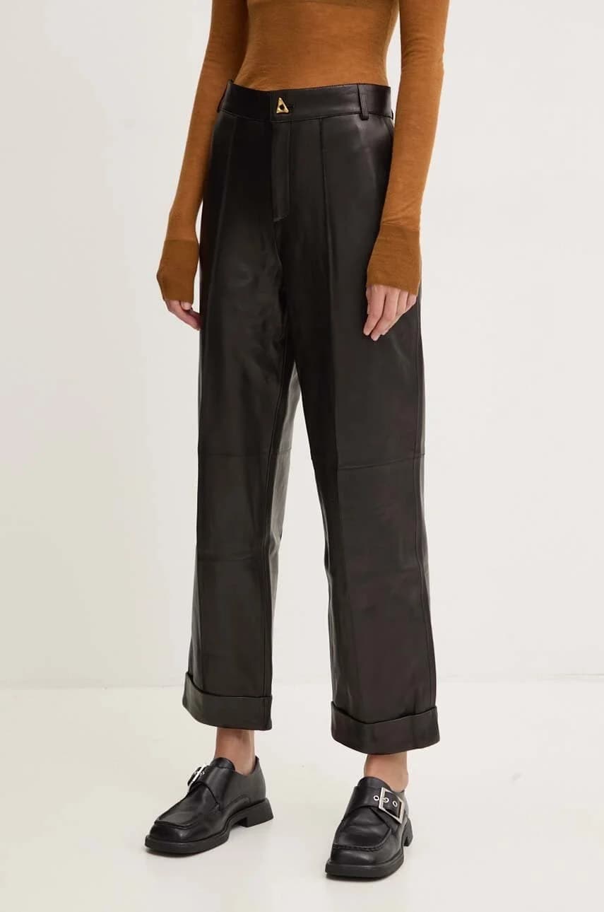 Кожаные брюки