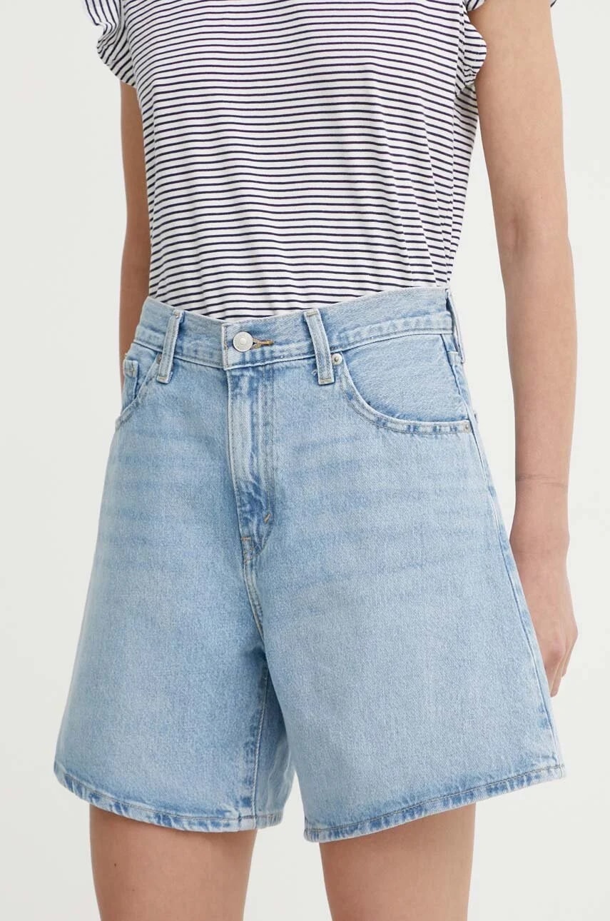 HIGH BAGGY SHORT женские джинсовые шорты