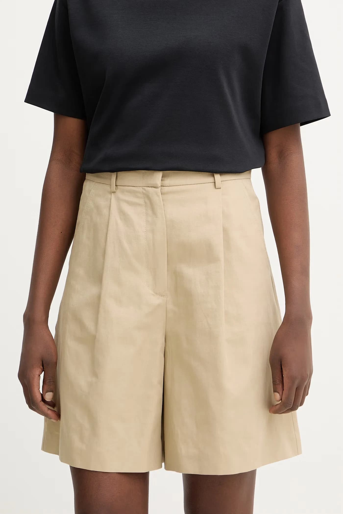 Шорты из льна ECUBA