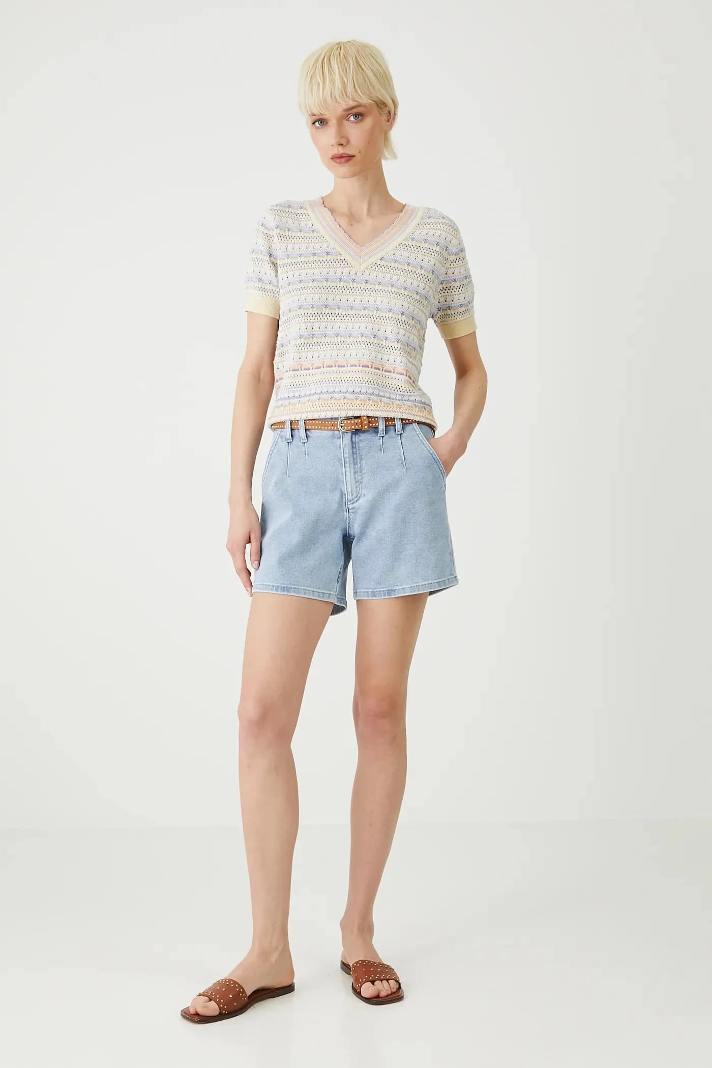 Джинсовые шорты