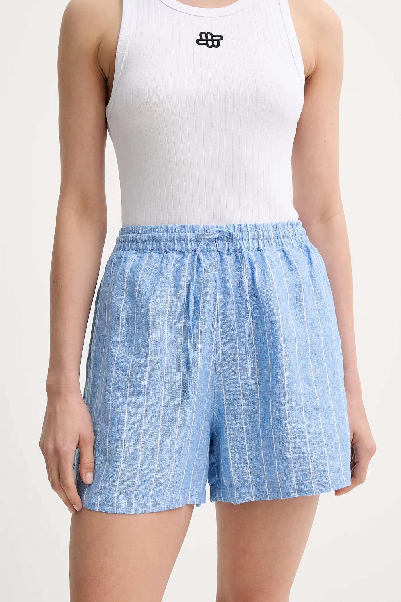 льняные шорты MAREN