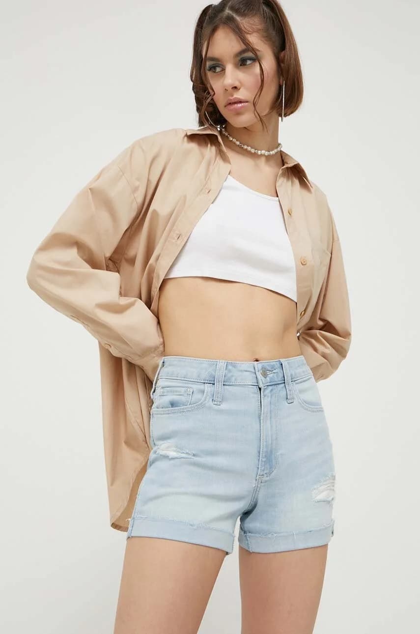 джинсовые шорты CURVY JEANS