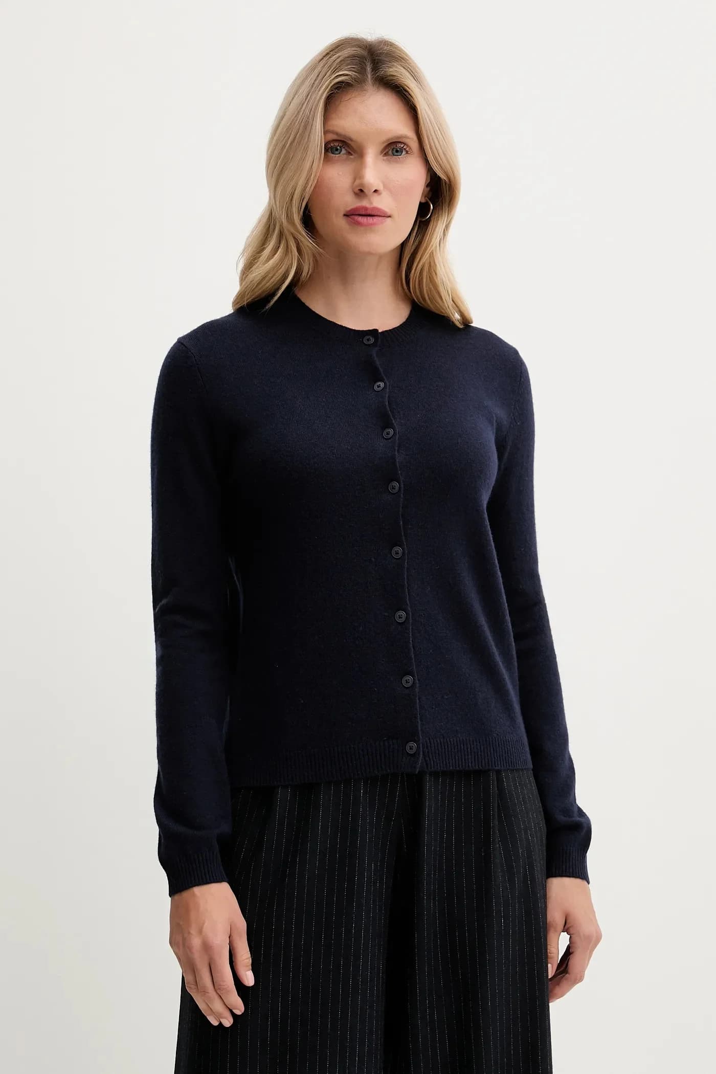 Кардиган с шерстью