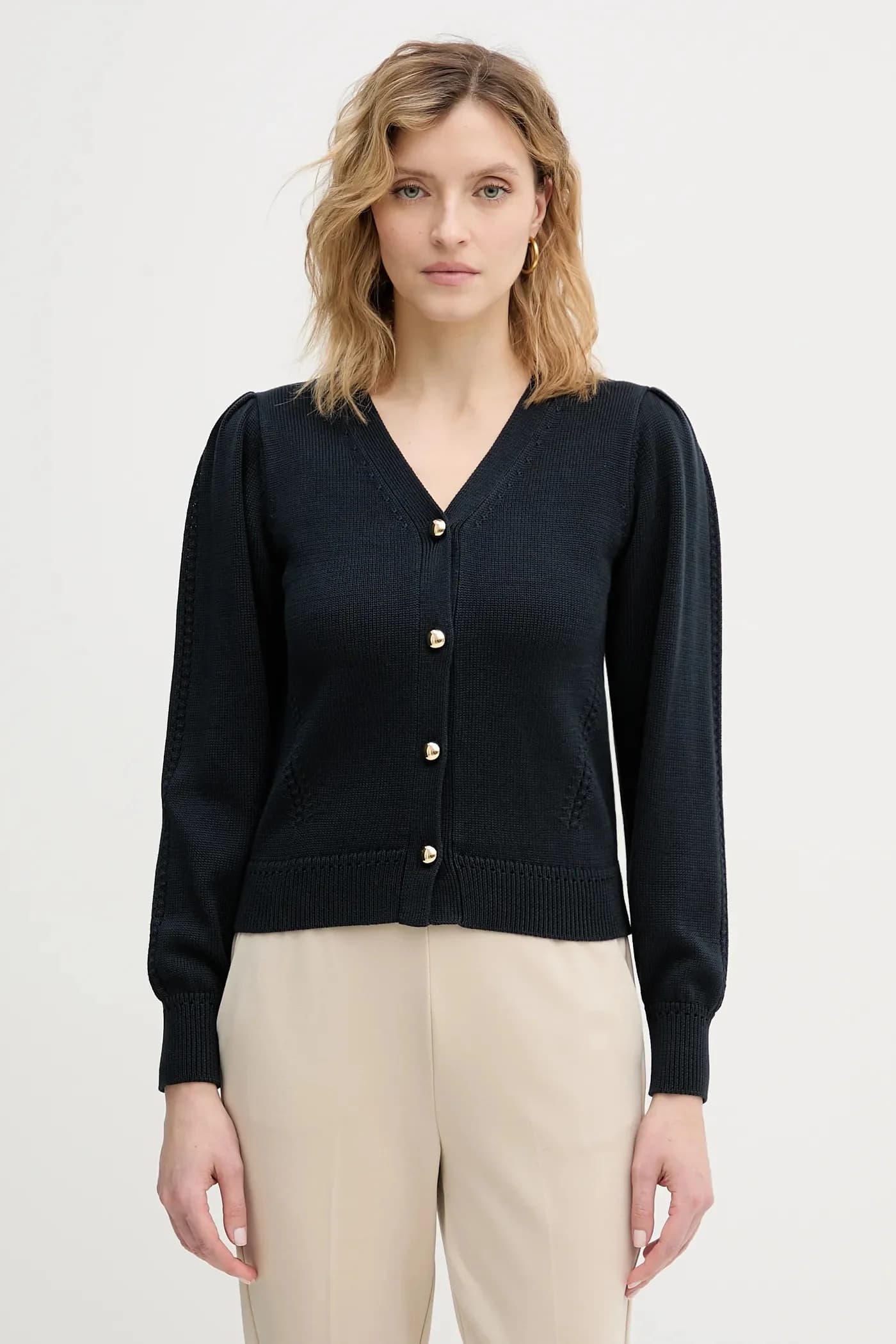 кардиган POLIS из хлопка