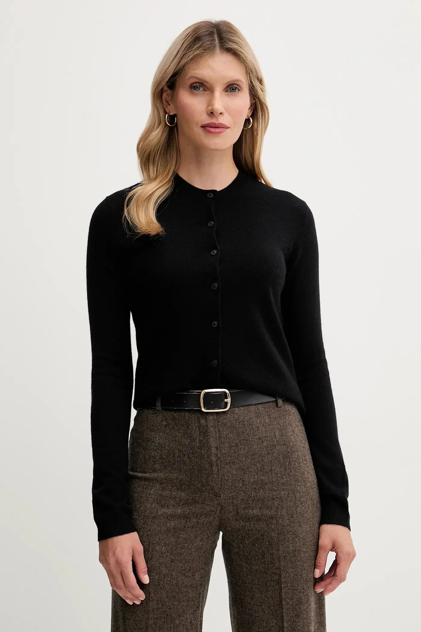 Кардиган с шерстью