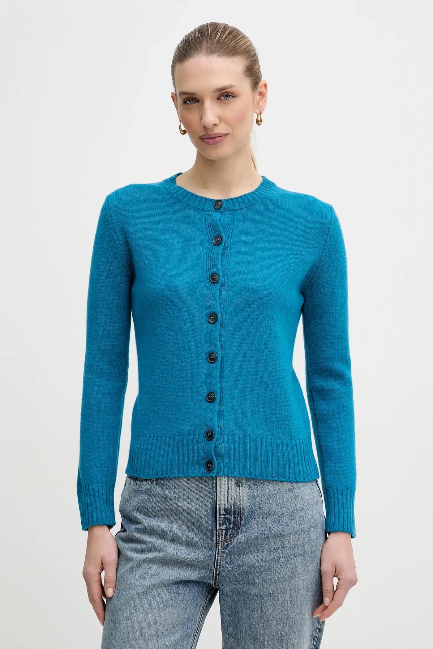 Шерстяной кардиган