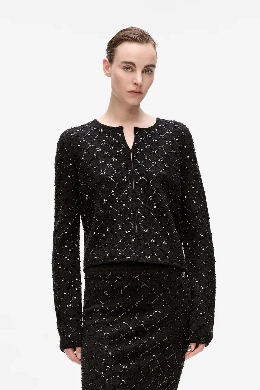 Кардиган из смесовой шерсти