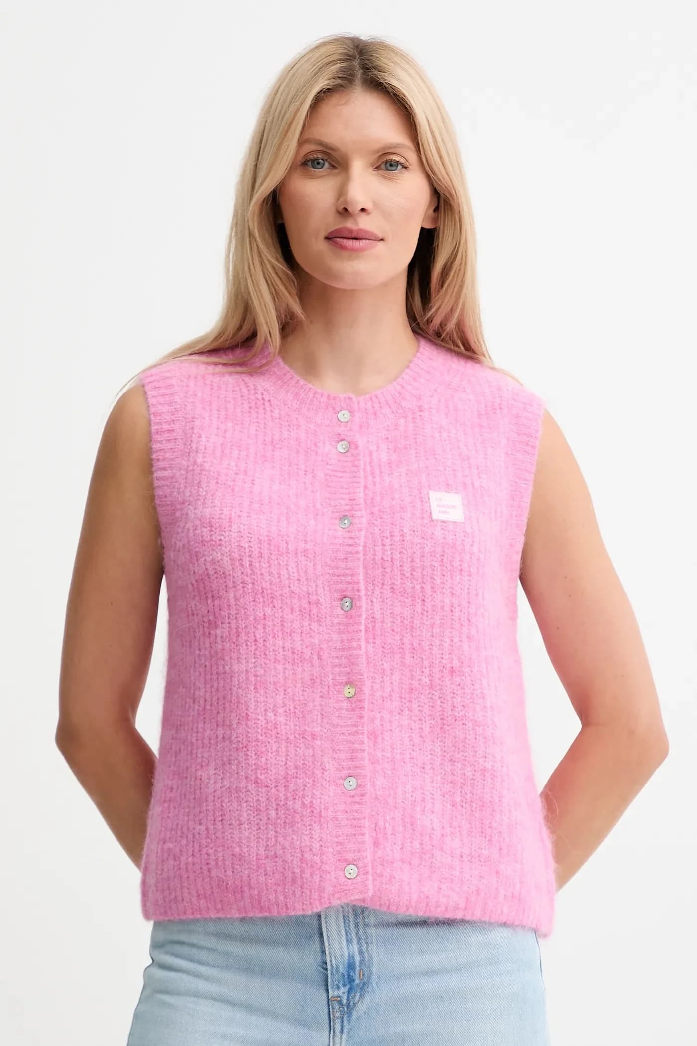 Жилет из смесовой шерсти