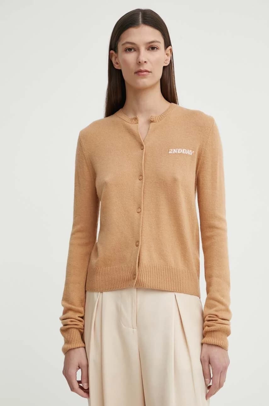 Кардиган полушерстяной 2ND Vinny TT - Soft Wool Blen