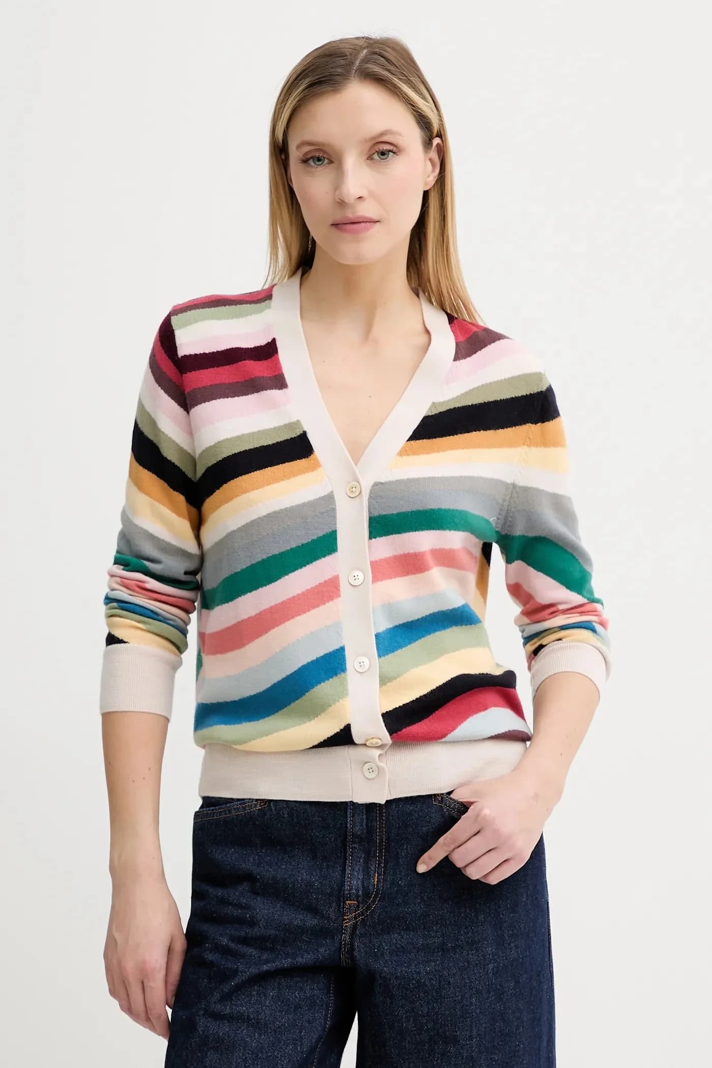 Шерстяной кардиган