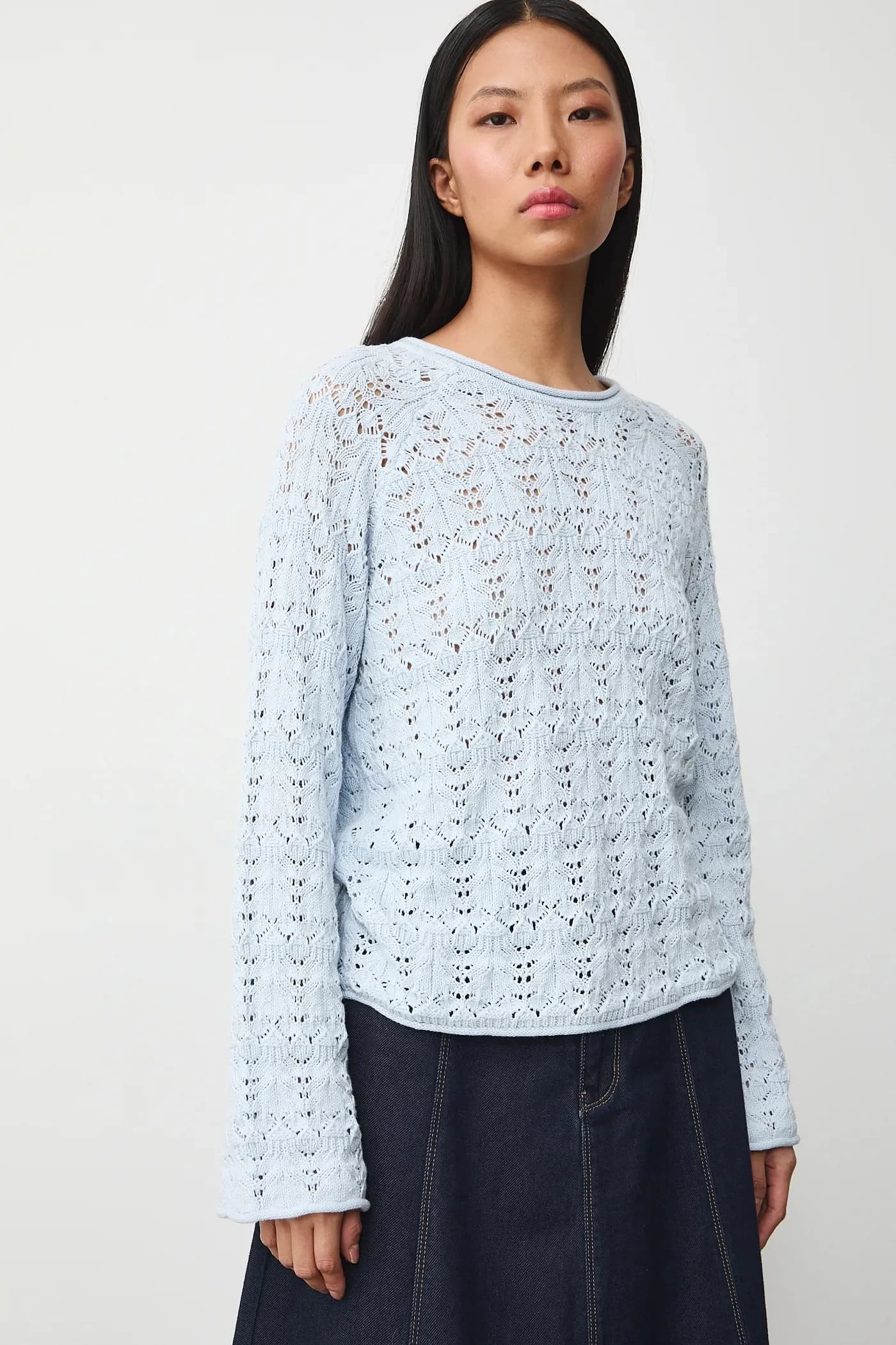 Хлопковый свитер