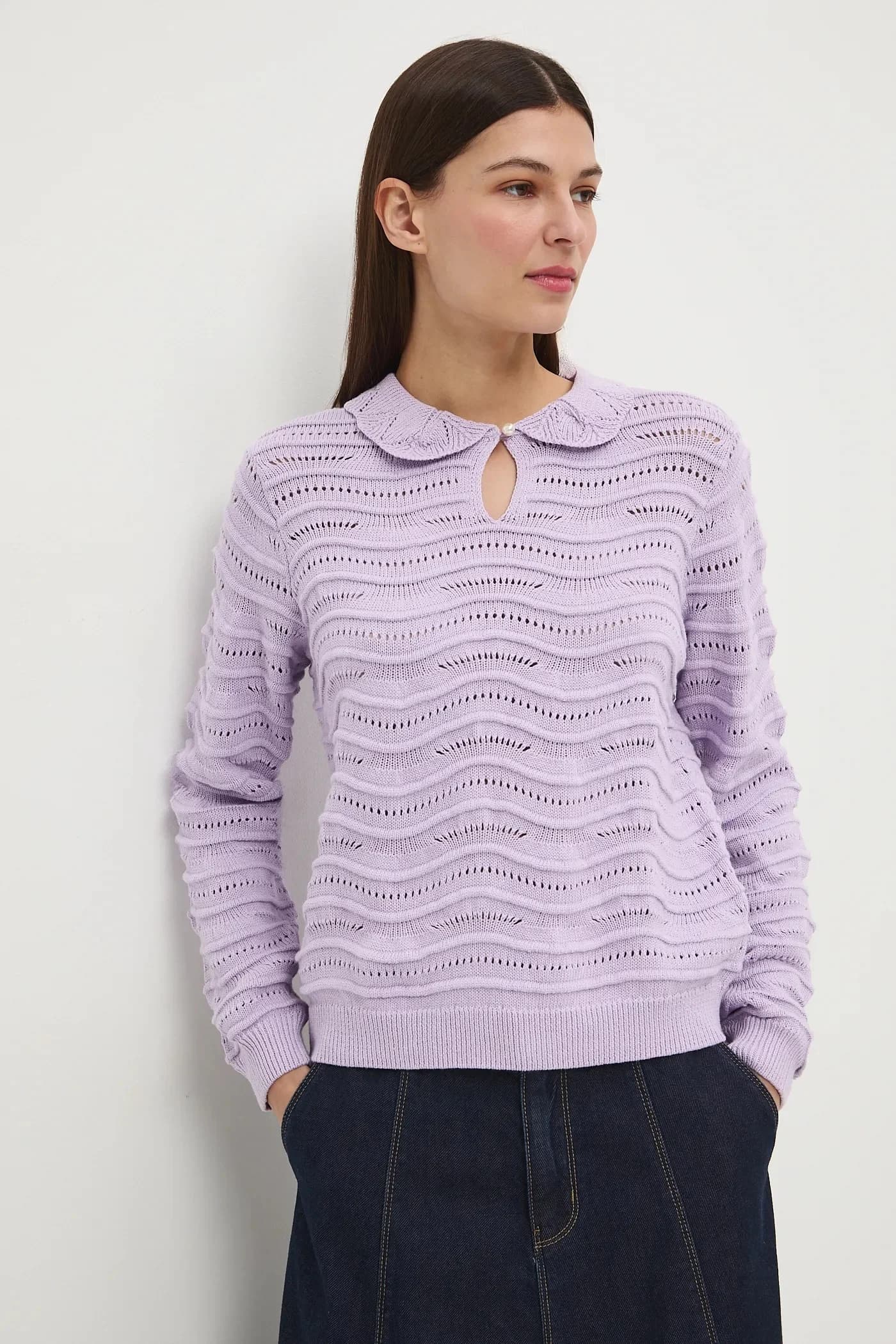 Хлопковый свитер