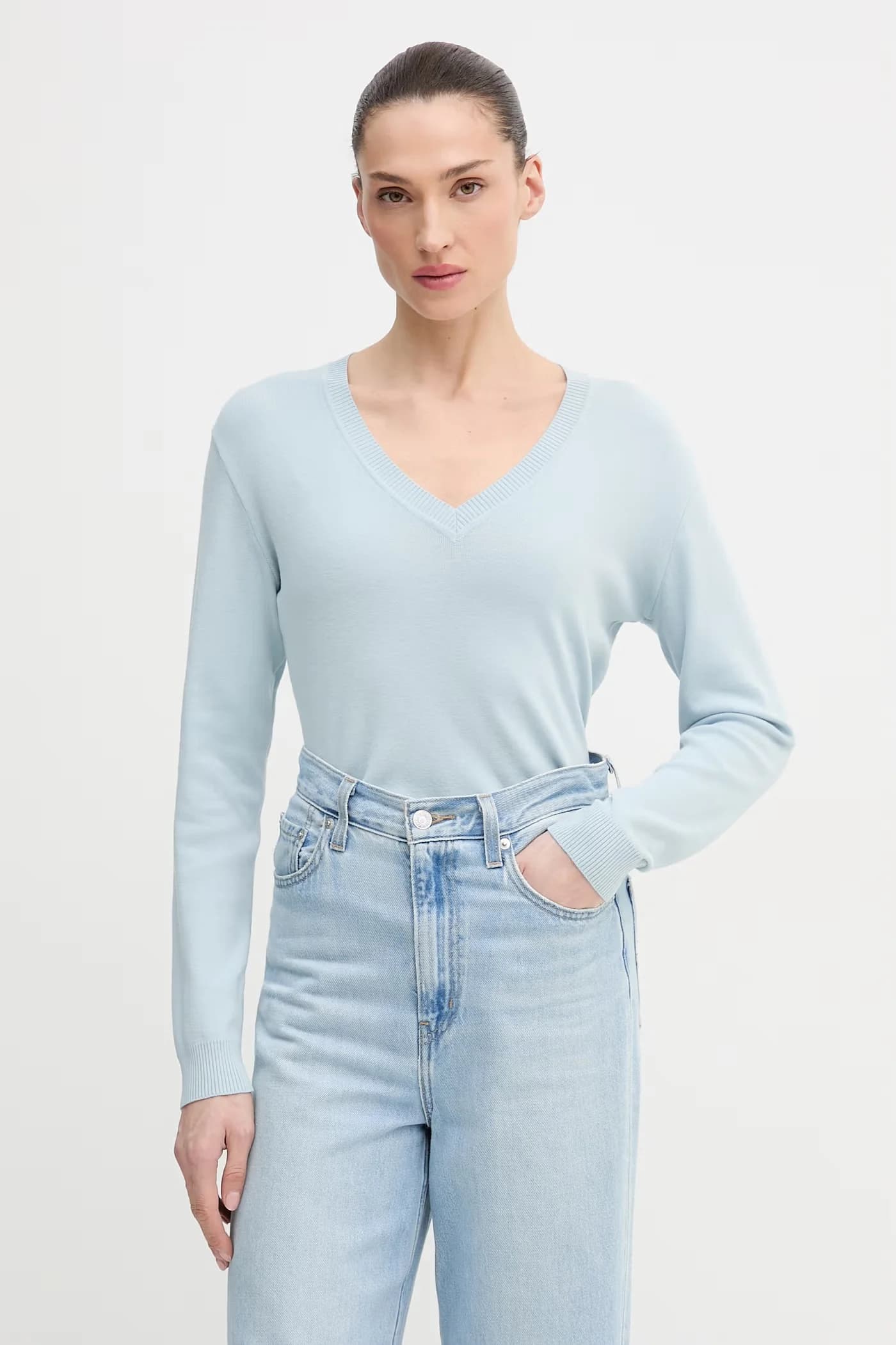 Хлопковый свитер