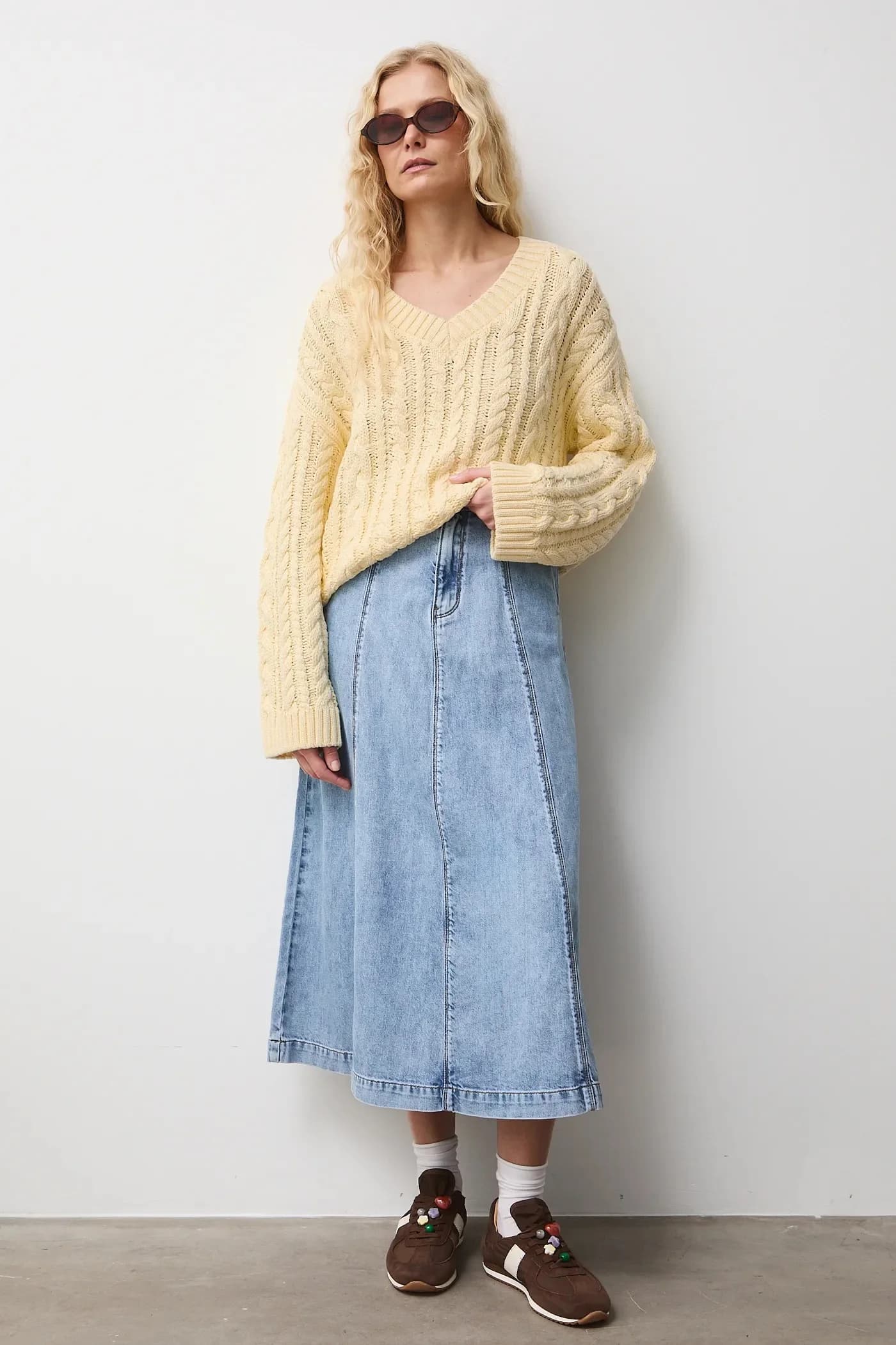 Хлопковый свитер