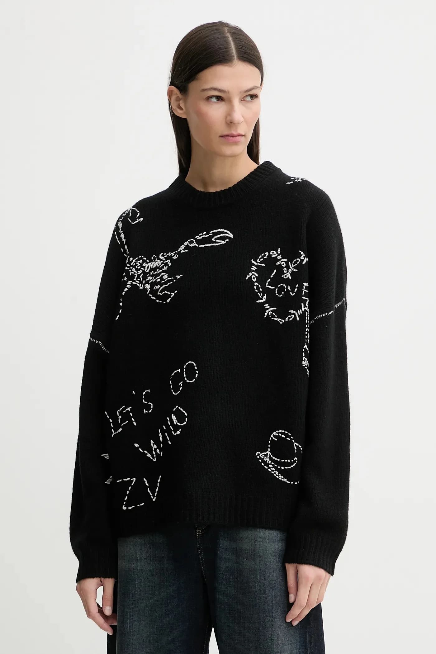 Шерстяной свитер