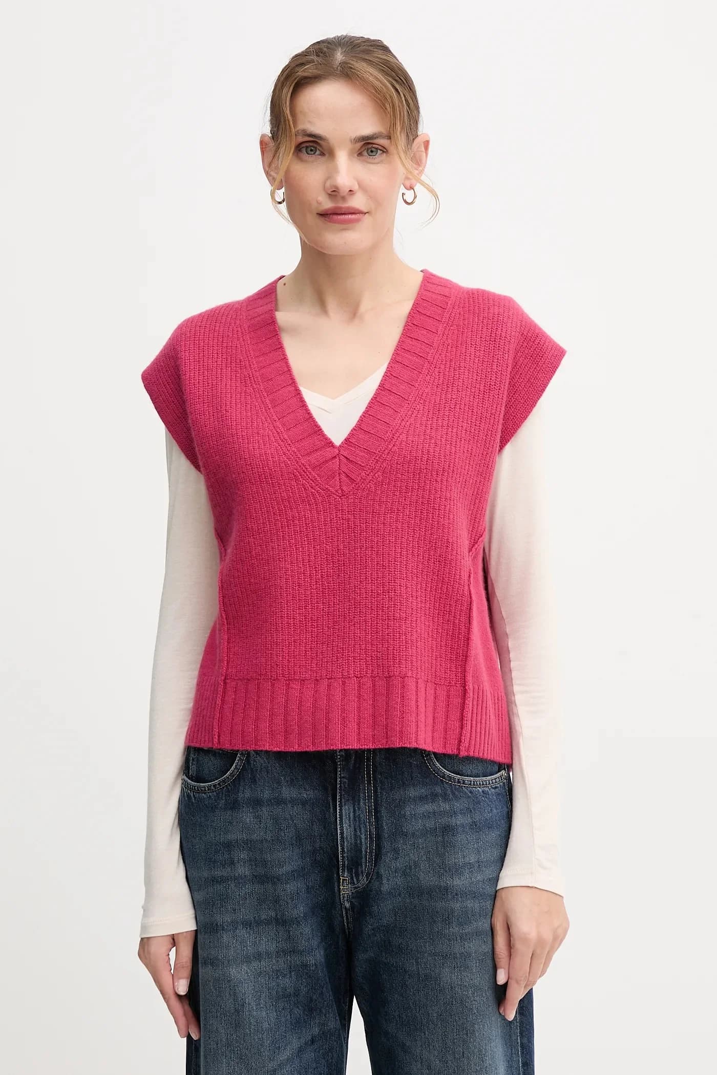 Жилет с добавлением шерсти