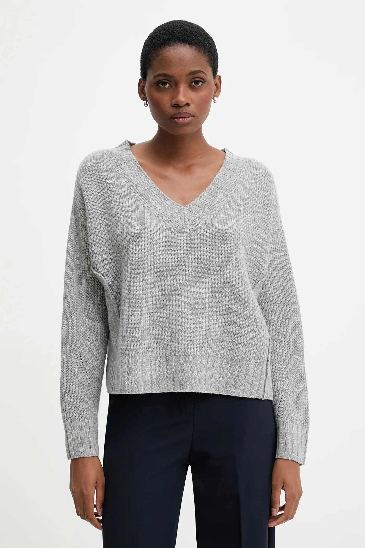 Свитер из смесовой шерсти