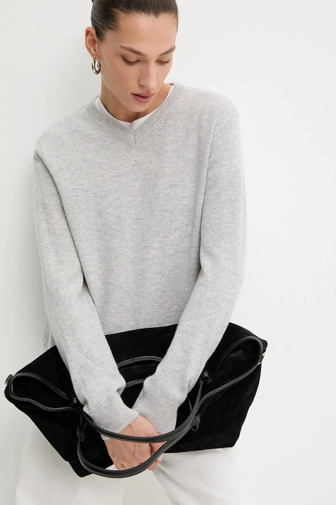 Свитер из мериносовой шерсти