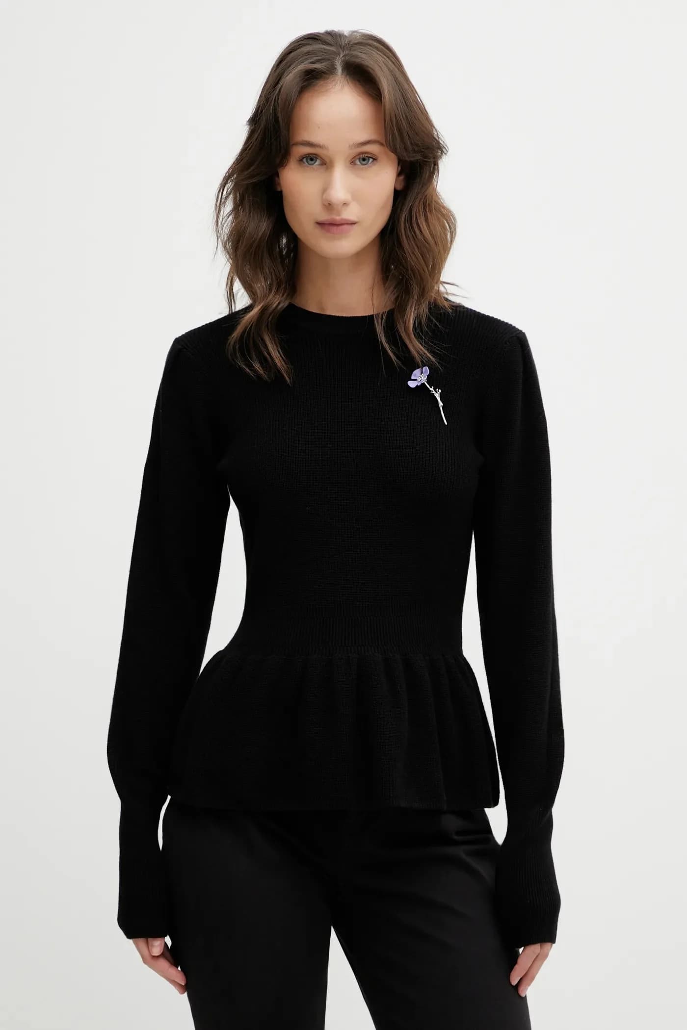 Свитер из хлопка Сабанна